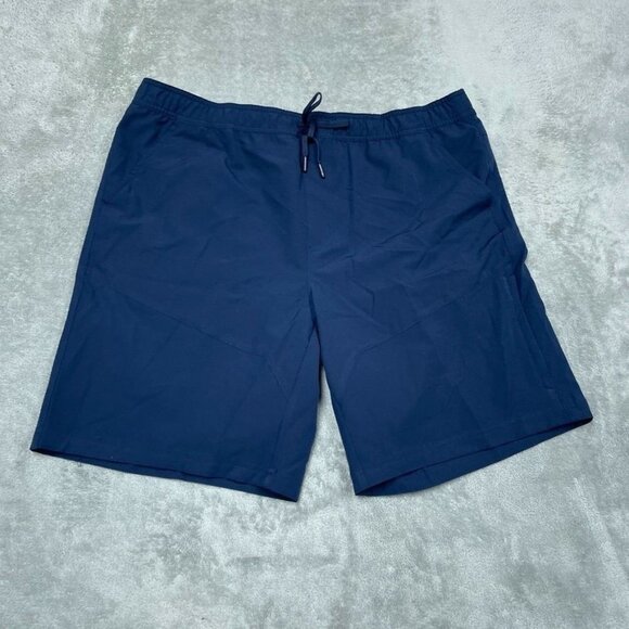 Gerry Mens XL Navy Shorts Lightweight Stretch Fabric Casual Design a0999 - Picture 1 of 6